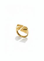 انگشتر مینی‌مال مدل «وِکتور»